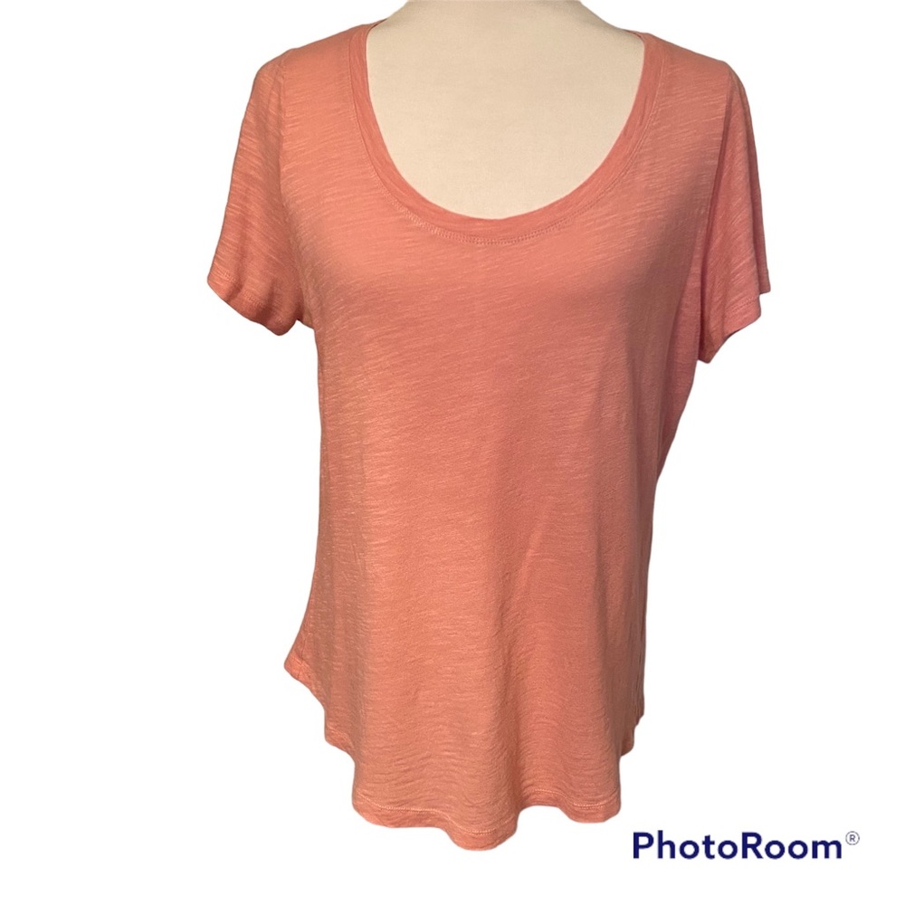 LIVERPOOL TOP TEE SHORT SLEEVE SCOOP NECK PINK SIZE M